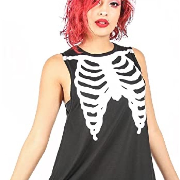 Iron fist bone in trapeze tank dress - Picture 2 of 9